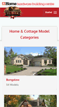 Mobile Screenshot of beaverhomesandcottages.ca